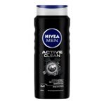 NIVEA MEN Active Clean Shower Gel,500 ml (Pack of 1) - Fast UK Delivery - Image 2