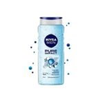 NIVEA Men Body Wash, Active Clean with Active Charcoal, Shower Gel for Body, Face & Hair, 500 ml & Men Body Wash, 500 ml - Fast UK Delivery - Image 4
