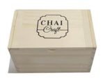 Chai Craft Boxful of surprises- 40 teabags in a pine wood box Pack of 1 - Fast UK Delivery - Image 6