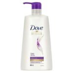 Dove Daily Shine Shampoo, 650 ml & Dove Intense Repair Conditioner 335 ml, With Keratin Actives to Smoothen Dry and Frizzy Hair - Deep Conditions Damaged Hair for Men & Women - Fast UK Delivery - Image 3