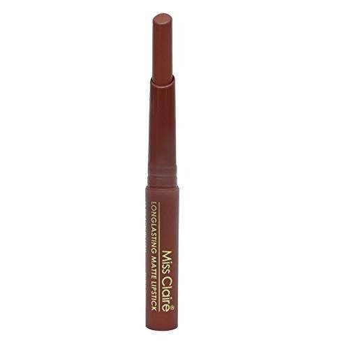 uk31SMWEdBqL-1.jpg Miss Claire Longlasting Matte Lipstick Peach Blush 35, Pink, 2.5 Grams, Pink, 2 G - Fast UK Delivery - Image 1