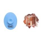 Glam 21 Silicone Face Cleanser Scrubber (Small) Shades of Trend Eyeshadow Palette 10 Highly Pigmented Shades |Smudge Free & Long-Lasting| Shimmery Finish| 4gm - Shade -01 - Fast UK Delivery - Image 2