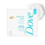 Dove Exfoliate Away Serum Beauty Bar | 4% Refining Serum + AHA | Micro-polishes for silkier skin | Paraben & SLS free | 375g (125g x 3) - Fast UK Delivery - Image 2