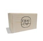 Chai Craft Boxful of surprises- 40 teabags in a pine wood box Pack of 1 - Fast UK Delivery - Image 4