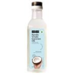 Kapiva Virgin Cold-Pressed Coconut Oil 250ml | 100% Pure, Unrefined, Organic & Edible | For Cooking, Skin & Baby Care, Oil Pulling | Coconut Oil For Hair | Keto Friendly - Fast UK Delivery - Image 2