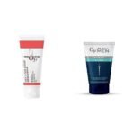 O3+ Oxy D-Tan Scrub 60g for Blackheads & Glowing Skin & O3+ ALPHA MEN Acno D-TAN Scrub With Hyaluronic & Mint 50g - Detan Scrub for TAN removal Combo - Fast UK Delivery - Image 2