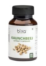 Bixa Botanical Kaunch Beej Extract (Velvet Bean, Mucuna Pruriens, Kapikacchu) L-Dopa Source, Natural Nervine Tonic & Muscle Builder. 60 Veg Capsules (450mg) - Image 2