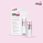 SebaMed Lip Defense Lip Balm With Spf 30 + Vit E | Regenerates Dry, Chapped Lips | Intensive Care With Vit E, Jojoba Oil & Chamomile |Clinically Tested | For Men & Women, 4.8 Gm, White - Fast UK Delivery - Image 3