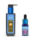 Blue Nectar Kumkumadi Tailam Face Serum with Saffron & Blue Nectar Radiance Face Cleanser with Raw Honey - Fast UK Delivery - Image 2