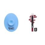 Glam 21 Silicone Face Cleanser Scrubber (Small) Lip Seduction Non- Transfer Crayon Lipstick| Lightweight & Longlasting|Creamy Matte Formula - 2.8gm|Mauve|13 - Fast UK Delivery - Image 2
