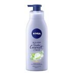 Nivea Oil-In-Lotion Tender Coconut and Tiare Oil Body Lotion for Normal Skin (400 ml) - Fast UK Delivery - Image 2