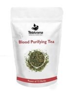 Tea Aroma - Blood Purifying Tea for Glowing Skin | Detox, Blood Cleansing with Neem Leaves, Manjistha, Hibiscus, Yarrow Flower, Beetroot, Amla | Herbal Blood Detox Tea - Fast UK Delivery - Image 2