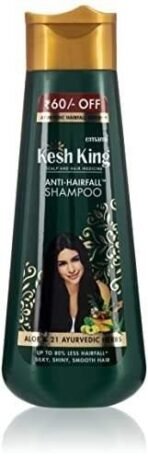 Kesh King Scalp and Hair Medicine Anti-Hairfall Conditioner, 200 ml & Kesh King Anti Hairfall Shampoo with Aloe and 21 Ayurvedic Herbs for Silky Shiny Smooth Hair, 340ml - Fast UK Delivery - Image 6