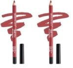 Swiss Beauty Bold Matt Lip Liner | Long-lasting |Matte Finish | Non-drying | Shade-13, 1.6gm (Pack of 2) - Fast UK Delivery