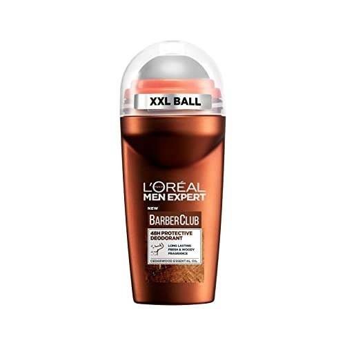 uk31YlgoXlopL-1-1.jpg L'oreal Men Expert Barberclub Deodorant Roll On 50ml - Fast UK Delivery - Image 1