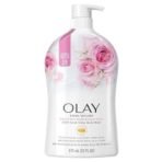 Olay Fresh Outlast Rose Water & Sweet Nectar Body Wash, 33 fl oz - Fast UK Delivery - Image 2