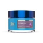 Blue Nectar Men Face Cream Natural Skin Brightening Cream Anti Aging Cream for Men with Sandalwood Saffron and Almond Oil (14 Herbs 50g) - Fast UK Delivery