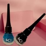 KINDED Eye Liner Liquid Waterproof Smudgeproof Longlasting Insta Bold Look Intense Colour Pigments Quick Drying Eyeliner Combo (5 ml each, Matte Finish, Midnight Black & Teal Green) - Fast UK Delivery - Image 6