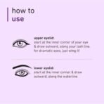 Plum Eye-Swear-By Kajal | Deep Black | Creamy Smooth | Smudge-Proof & Waterproof | Long-Lasting | Twist-Up Pencil | Enriched with Vitamin E | 100% Vegan & Cruelty-Free | 0.35g - Fast UK Delivery - Image 7
