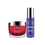 Olay STEMPack with Regenerist Micro Sculpting Cream and Retinol Night Serum | Round The Clock Skincare | Plump, Hydrated Skin | Normal, Oily, Dry, Combination Skin | Pack of 2 | Free Pouch - Fast UK Delivery - Image 7