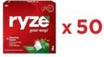 RYZE Nicotine Gum 2mg | Pudina Punch | Soft Chew| Quitting Smoking & Chewing | Smoking Cessation |(9 Gums Each Pack) x Pack of 50 - Image 3