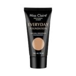 Miss Claire Professional Makeup Everyday Foundation Natural Weightless Foundation 30ml Cream (MT-01 Classic Tan) - Fast UK Delivery