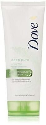 Dove Deep Pure Oil Control Face Wash Cleanser, 100g - Fast UK Delivery - Image 2
