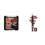 Glam 21 Little One 4-in-1 Eyeshadow Palette Ultra pigmented, |Artist Love-01 Lip Seduction Non- Transfer Crayon Lipstick| Lightweight & Longlasting|Creamy Matte Formula - 2.8gm|Expresso-18 (Matte) - Fast UK Delivery - Image 2
