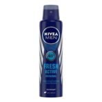 Nivea Men & Women Deodorant Spray, Fresh Active Original , 150Ml And Deodorant Spray, Fresh Natural, 150Ml, Pack Of 1 - Fast UK Delivery - Image 3
