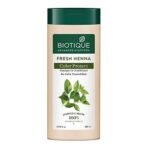 Biotique Bio Henna Leaf Fresh Texture Shampoo & Conditioner, 180 ml - Fast UK Delivery - Image 2