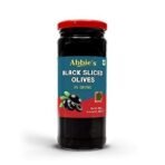 Abbie's Black Sliced Olives (450 g) + Black Pitted Olives (450 g), Pack of 1 Each, for Authentic Taste in Cooking, Snacking, Pizzas toppings or Italian Pastas Ingredient - Fast UK Delivery - Image 3