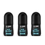 Beardo Ice Blast Perfume Roll On 50ml (Pack of 3) - Fast UK Delivery - Image 2