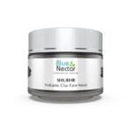 Blue Nectar Volcanic Face Clay Mask for Pores Tightening | Best Face Mask for Acne Prone Skin | Deep exfoliation with Volcanic Ash | Suitable for Oily & Combination Skin (13 herbs, 50g) - Fast UK Delivery - Image 2
