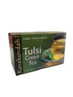 KORAKUNDAH Tulsi Green Tea | 25 Dip Tea Bags of 1 gram each | Pack of 3 | Total 75 g | India's Finest Organic Tea| Chamraj Nilgiri Tea - Fast UK Delivery - Image 2