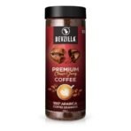 Bevzilla 200 Gram 100% Arabica Instant Classic Strong Coffee Powder | Make 100 Cups | Strong Coffee| Classic Coffee| Espresso, Latte & Cappucino| Hot & Cold Coffee | Unbreakable Jar - Fast UK Delivery - Image 2