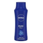 NIVEA Talcum Powder for Men & Women, Musk, For Gentle Fragrance & Reliable Protection Against Body Odour,100 g (Pack of 1) - Fast UK Delivery - Image 2