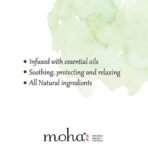 moha: Herbal Shower Gel 200 ml And Rejuvenating Massage Oil 200ml Combo | Soft Supple and Moisturised Skin with Aloe, Tea Tree, Neem and Orange | Herbal Body Wash Gel and Massage Oil - Fast UK Delivery - Image 5
