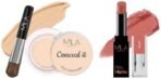 MILA Beaute Pro Matte Lipstick | Creamy Matte Lipstick | Shade - Raazi, 4.2g Conceal It Pot Concealer For Face Makeup | Shade - (Creamy Beige, 4g) - Fast UK Delivery - Image 2