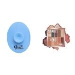 Glam 21 Silicone Face Cleanser Scrubber (Small) Shades of Trend Eyeshadow Palette 10 Highly Pigmented Shades |Smudge Free & Long-Lasting| Shimmery Finish| 4gm - Shade -03 - Fast UK Delivery - Image 2