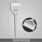 VEGA PROFESSIONAL Tinting Hair Brush for Balayage, All Over Color, Highlights and Root Touch Ups -Medium (VPHTB-02) - Fast UK Delivery - Image 4