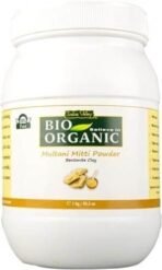 INDUS VALLEY Bio Organic Multani Mitti Powder for Face and Hair - (Jumbo Pack 1Kg) - Fast UK Delivery - Image 2