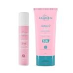 Aqualogica Radiance+ Dewy Sunscreen SPF 50+ PA+++ | Lightweight texture for oily, combination, acne prone skin | Broad spectrum protection | No white cast, Non greasy | For Men & Women | 50g + 80g - Fast UK Delivery - Image 2