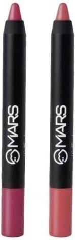 MARS Long Lasting Crayon Lipstick Up To 12 Hours Stay & Long Lasting Crayon Lipstick Up To 12 Hours Stay, Matte - Fast UK Delivery - Image 2