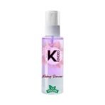 KINDED Makeup Remover Oil Based Dual Phase Cleanser Micellar Water Liquid for Face Eyes Kajal Lipstick Waterproof Makeup with Aloe Vera Jojoba Oil for Dry Oily Normal Skin Women - Lilac Purple, 60 ml - Fast UK Delivery - Image 2