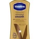 Vaseline Intensive Care Almond Smooth Lotion 600Ml For Skin - Fast UK Delivery