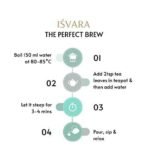 ISVARA White Tea - Mild Tranquilizer, Chamomile white tea, Boosts immunity, Excellent tummy soother, Anti-inflammatory properties and Chamomile white tea to calm your senses 40gm - Fast UK Delivery - Image 7