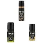 AXE Dark Temptation Long Lasting Deodorant Bodyspray For Men, 215ml & Pulse Long Lasting Deodorant Body Spray For Men, 150ml & Gold Temptation Long Lasting Deodorant Body Spray For Men, 150ml - Fast UK Delivery - Image 2