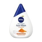 NIVEA Milk Delights Turmeric Face Wash 100ml | With Milk and Turmeric| Reduces 99.9% Pimple Causing Bacteria | Best Suited pH for Skin | All Skin Types - Fast UK Delivery - Image 2