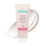 mCaffeine Ceramide Intense Barrier Repair Cream | 72Hrs Deep Skin Moisturization | Repairs & Strengthens Skin | Soothing & Creamy Moisturizer For Dry to Very Dry Skin | For Men & Women - 50ml - Fast UK Delivery - Image 2