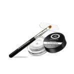 Fashion Colour Gel Kajal and Eyeliner Waterproof With Brush | Kajal and Eyeliner Combo | Smudge free Kajal White Waterproof | Eyeliner & Gel Eyeliner 2 In 1 With Brush | Pigmented Kajal | 6g (White) - Fast UK Delivery - Image 4